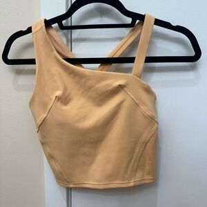 Lululemon Asymmetrical Marigold Yellow Women's Top